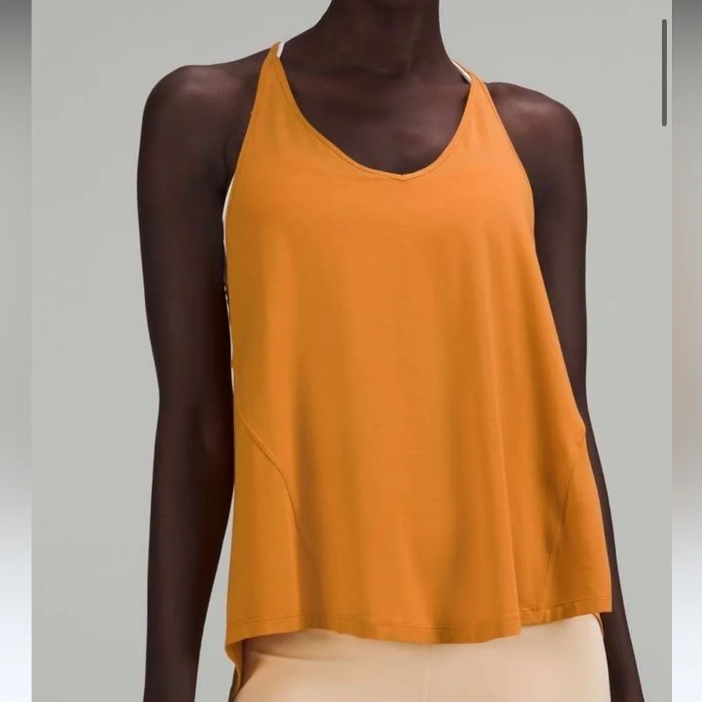 Lululemon Modal-Silk Yoga Tank Top
Autumn Orange | size Small - Picture 6 of 8